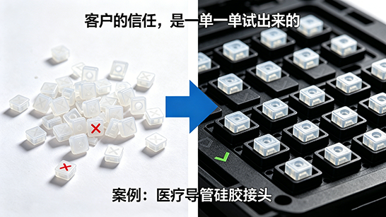 客戶(hù)的信任，是一單一單試出來(lái)的