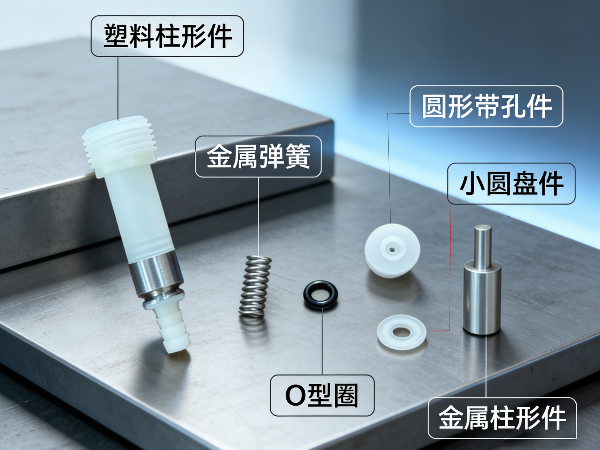 咖啡機(jī)出水管組裝零件
