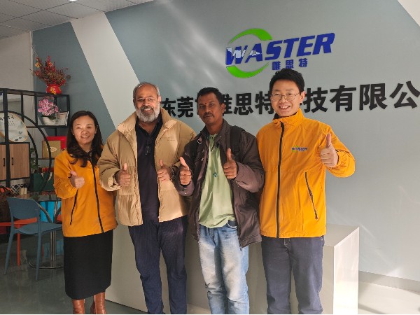 接待印度外國客戶，唯思特整列機(jī)將進(jìn)入國際市場