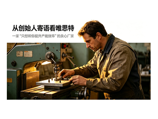 從創(chuàng)始人寄語看唯思特：一家“只想幫你提升產(chǎn)能效率”的良心廠家